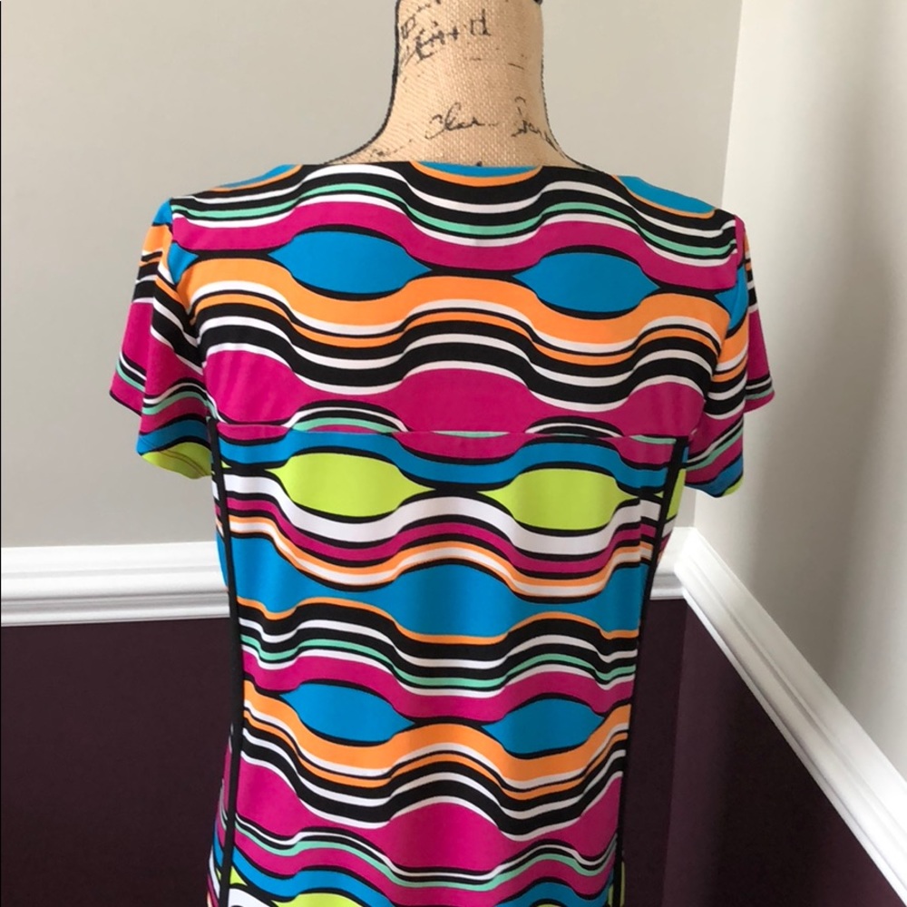 Colorful shift dress - Picture 3 of 4